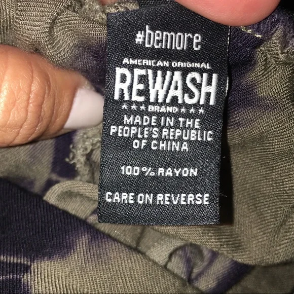 EUC Rewash Tie-Dyer Jogger Pants Juniors - Picture 4 of 7